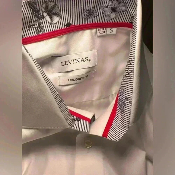 LEVINAS White Classic Shirts - Picture 5 of 7